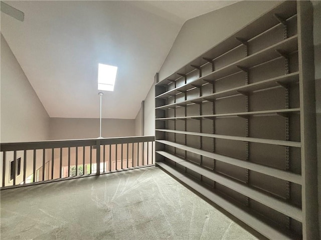 1822 Commonwealth Dr, Woodstock, GA 30188 - hall with lofted ceiling and carpet floors