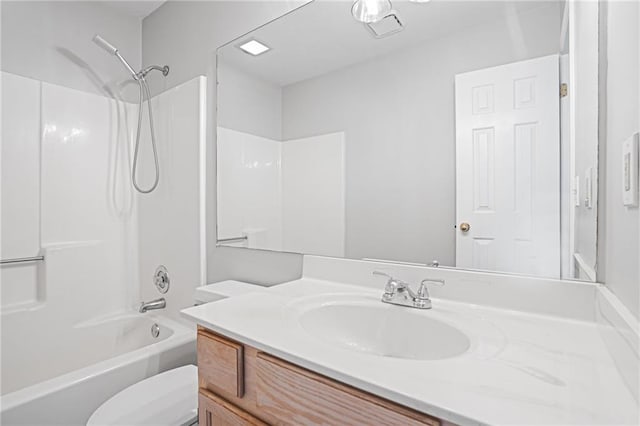 1822 Commonwealth Dr, Woodstock, GA 30188 - full bath featuring vanity and shower / washtub combination