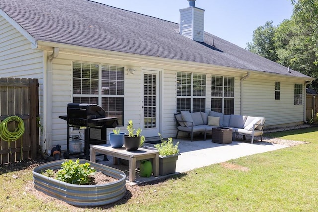2780 Matlin Way, Buford, GA 30519 - view of patio featuring outdoor lounge area and area for grilling