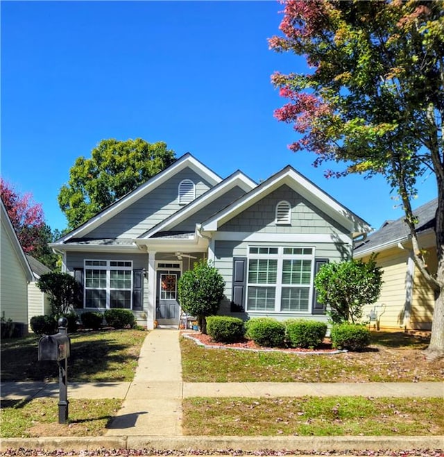 view of bungalow-style house