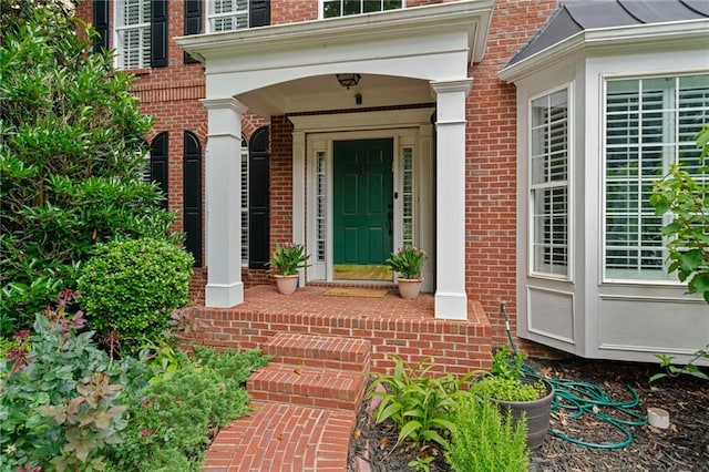 1775 Porterton Way, Cumming, GA 30041 - view of exterior entry with brick siding