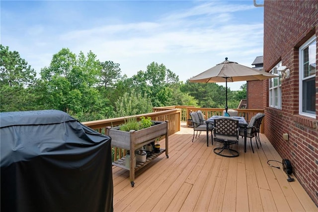 1775 Porterton Way, Cumming, GA 30041 - deck featuring outdoor dining area and grilling area