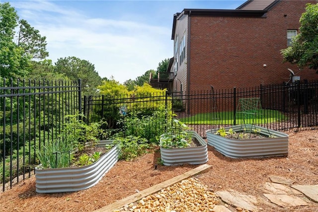 1775 Porterton Way, Cumming, GA 30041 - view of yard featuring a vegetable garden