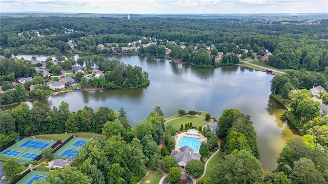 1775 Porterton Way, Cumming, GA 30041 - bird's eye view of a large body of water
