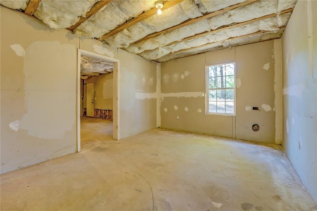 miscellaneous room featuring concrete flooring