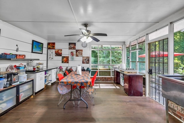 2648 Oswood Dr, Tucker, GA 30084 - sunroom with wood finished floors