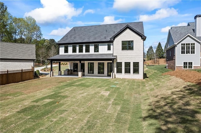 6238 Mount Salem Cir, Flowery Branch, GA 30542 - rear view of house featuring a patio area