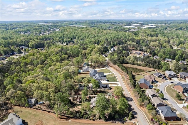 6238 Mount Salem Cir, Flowery Branch, GA 30542 - view of property location with a heavily wooded area and nearby suburban area