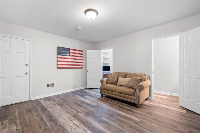 1223 Whitlock Ridge Dr SW, Marietta, GA 30064 - living area with wood finished floors and baseboards