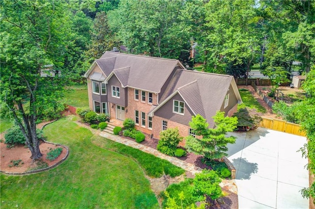 4246 Stilson Cir, Peachtree Corners, GA 30092 - view from above of property
