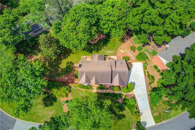 4246 Stilson Cir, Peachtree Corners, GA 30092 - view from above of property