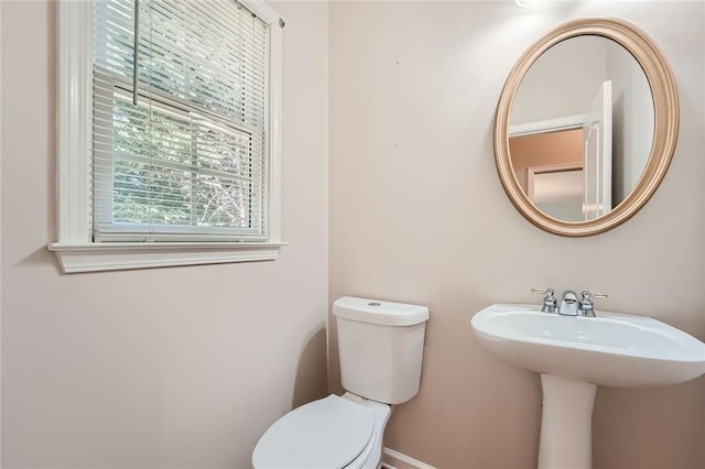 bathroom with toilet