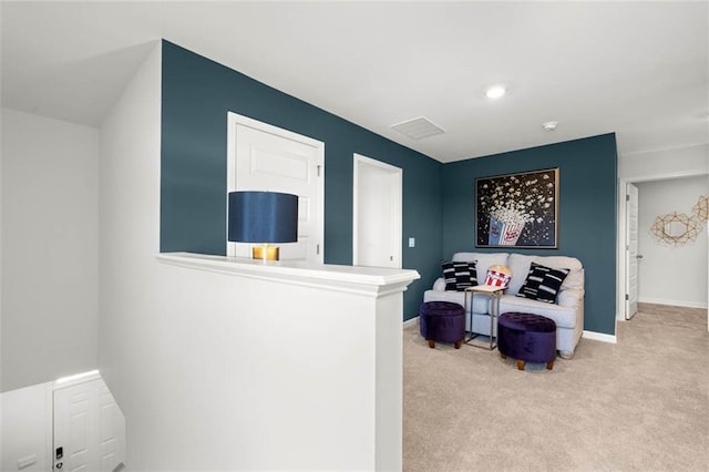 12000 Conrad, Hampton, GA 30228 - hallway with carpet floors and baseboards