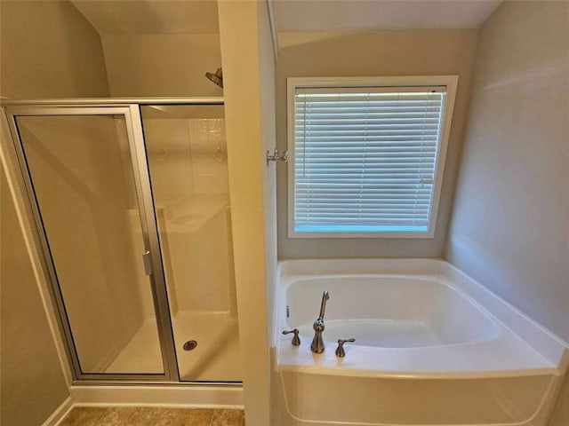 1021 Rock Elm Dr, Auburn, GA 30011 - full bath with a stall shower and a bath