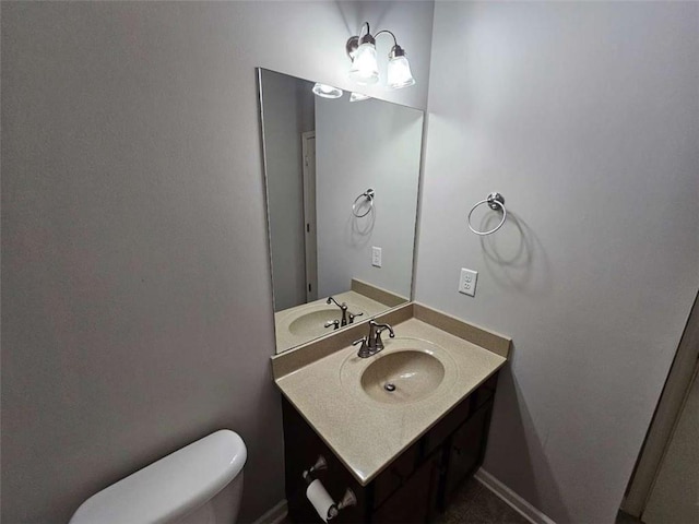1021 Rock Elm Dr, Auburn, GA 30011 - bathroom featuring vanity and toilet