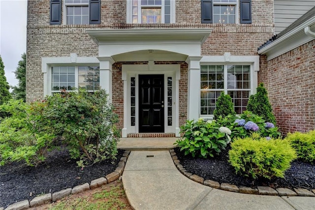 450 Hilingdon Way, Suwanee, GA 30024 - entrance to property with brick siding