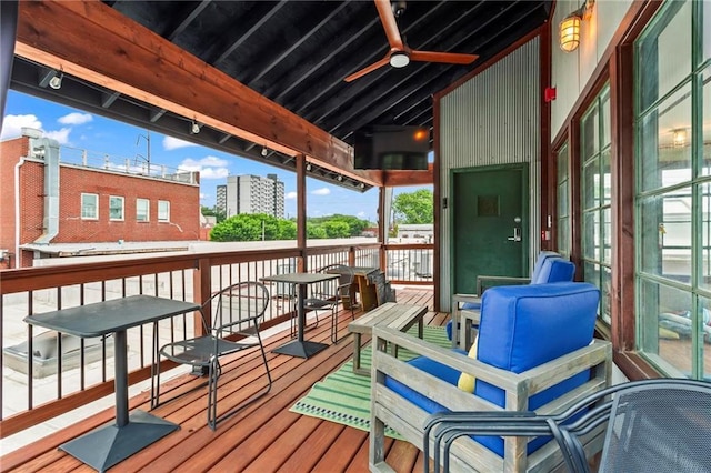 19 Hilliard St SE Unit 13, Atlanta, GA 30312 - view of deck