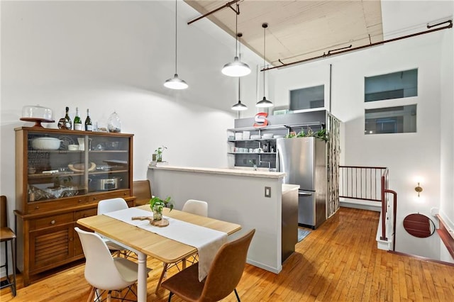 19 Hilliard St SE Unit 13, Atlanta, GA 30312 - dining space featuring wood-type flooring