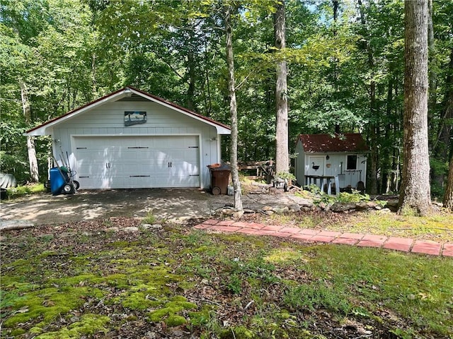 226 Hawk Hill Ln, Lakemont, GA 30552 - view of detached garage