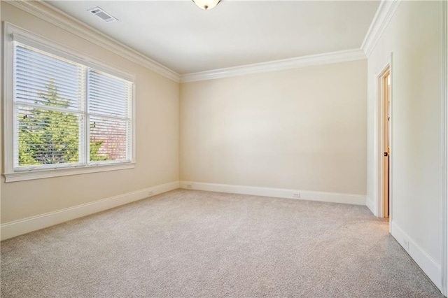 1211 Thornwell Dr, Brookhaven, GA 30319 - unfurnished room featuring crown molding, light carpet, and baseboards
