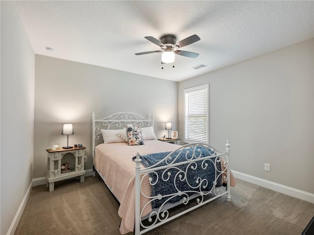 132 Mcmillian Ct, Winder, GA 30680 - bedroom featuring carpet, baseboards, and ceiling fan