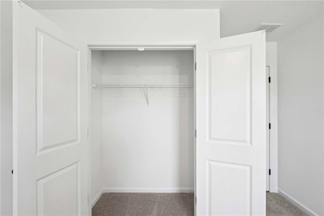 view of closet