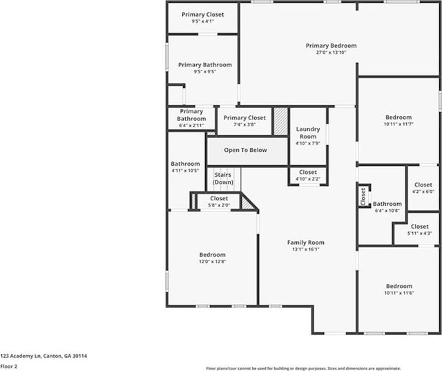 property floor plan