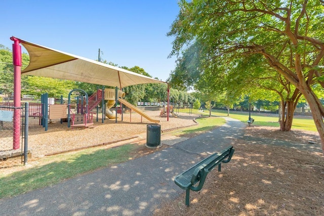 view of community playground