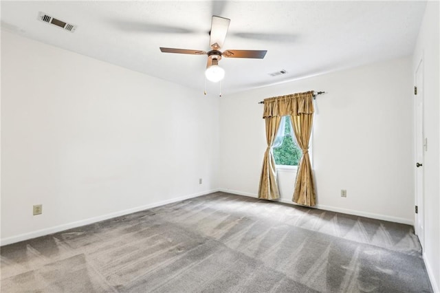 8464 Pleasant Hill Rd, Lithonia, GA 30058 - spare room with carpet, baseboards, and ceiling fan