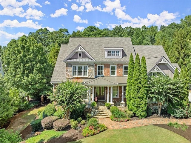 view of front of house featuring a porch