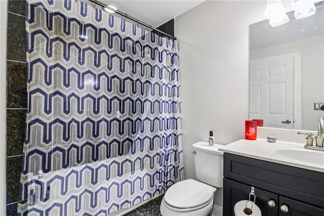 2465 Main St Unit 201, Atlanta, GA 30344 - bathroom with vanity and a shower with shower curtain