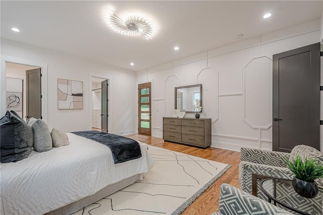1273 Grayson Pkwy, Grayson, GA 30017 - bedroom featuring wood finished floors and recessed lighting