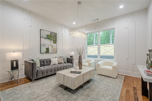 1273 Grayson Pkwy, Grayson, GA 30017 - living room featuring wood finished floors and recessed lighting