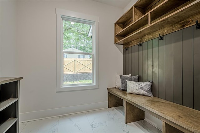 1273 Grayson Pkwy, Grayson, GA 30017 - mudroom featuring marble finish floors and baseboards