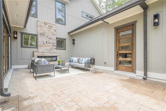 1273 Grayson Pkwy, Grayson, GA 30017 - view of patio / terrace with an outdoor hangout area