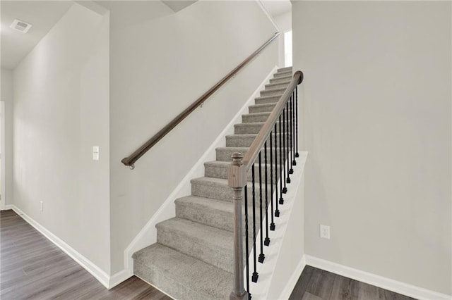 56 Preserve Pt, Jasper, GA 30143 - staircase featuring wood finished floors and baseboards