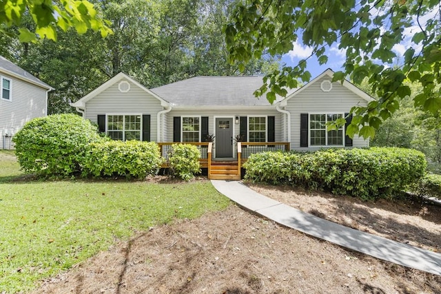 3765 Michaels Way, Cumming, GA 30040 - ranch-style house with a front yard