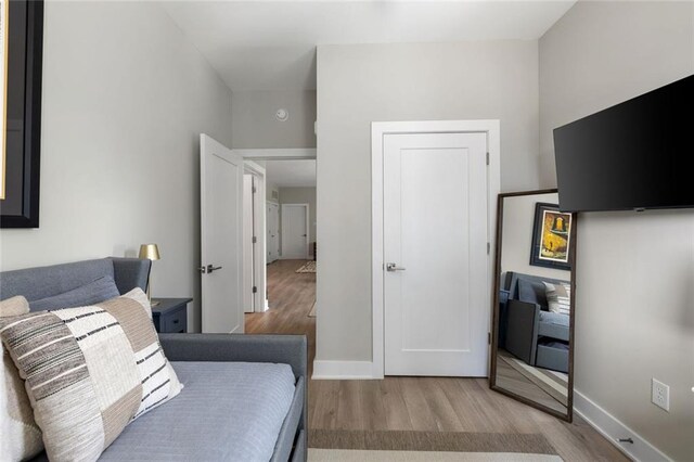 22 Airline St NE Unit 201, Atlanta, GA 30312 - bedroom featuring wood finished floors and baseboards