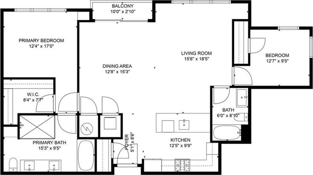 22 Airline St NE Unit 201, Atlanta, GA 30312 - property floor plan