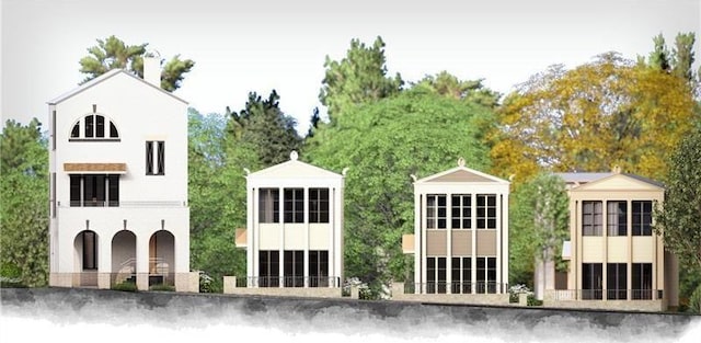 215 Rolison Way, Fayetteville, GA 30214 - exterior space with stucco siding
