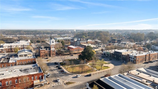 aerial view