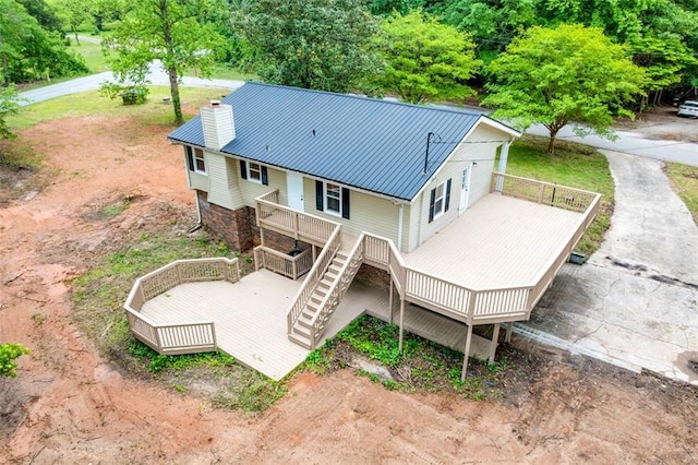 aerial view
