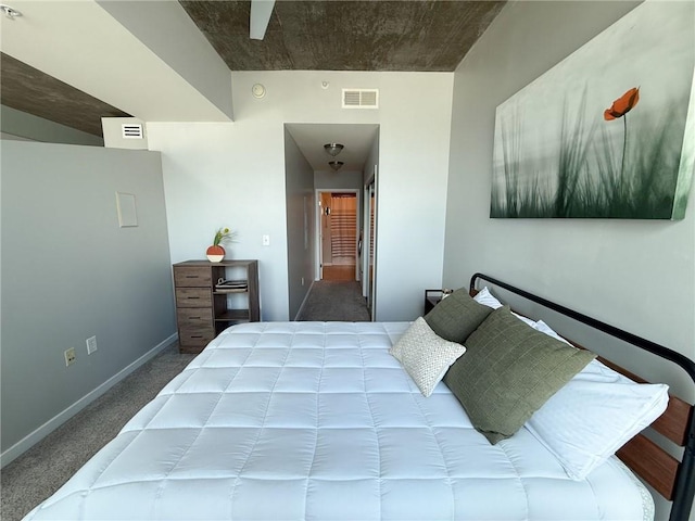 860 Peachtree St NE Unit 1411, Atlanta, GA 30308 - carpeted bedroom featuring baseboards