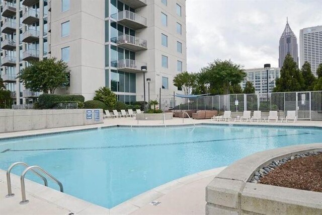 860 Peachtree St NE Unit 1411, Atlanta, GA 30308 - view of community pool