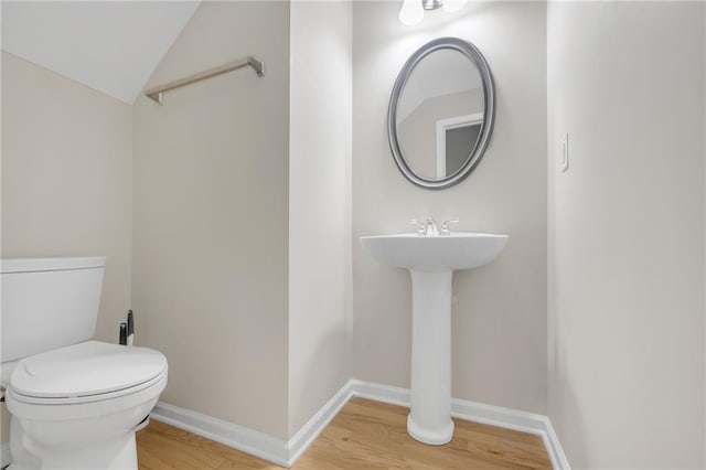 1804 Evadale Ct Unit 1, Mableton, GA 30126 - bathroom with wood finished floors and vaulted ceiling