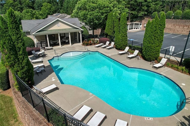 1804 Evadale Ct Unit 1, Mableton, GA 30126 - community pool featuring a patio area