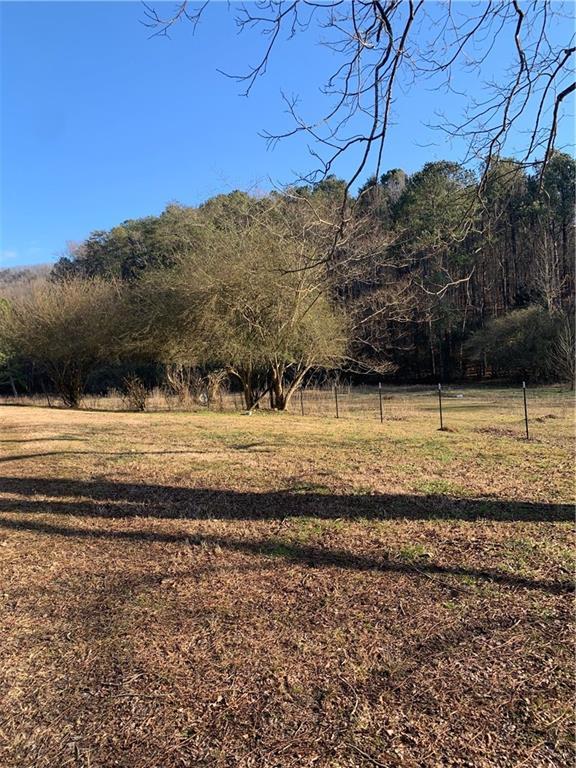 view of yard featuring a rural view