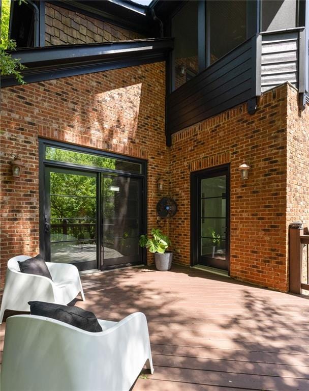 2015 N Decatur Rd NE, Atlanta, GA 30307 - view of wooden terrace