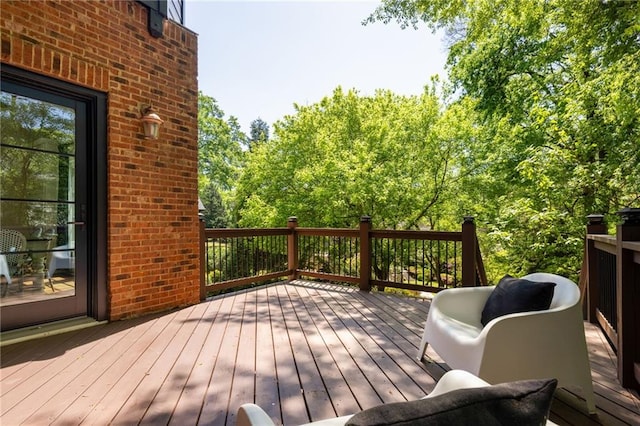 2015 N Decatur Rd NE, Atlanta, GA 30307 - view of wooden deck