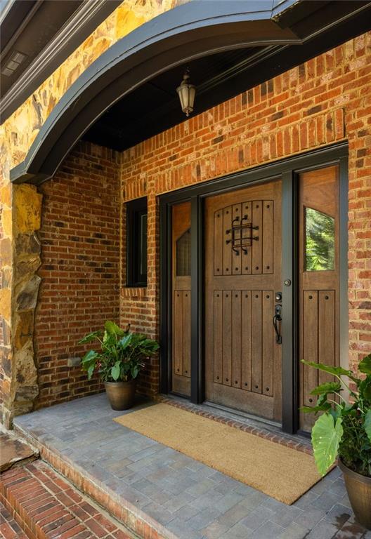 2015 N Decatur Rd NE, Atlanta, GA 30307 - view of exterior entry featuring brick siding
